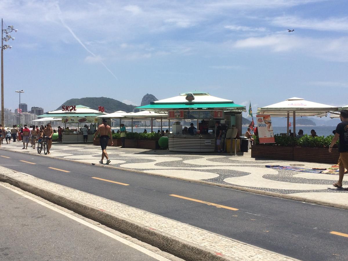Apartamento Copacabana - Quadra Da Praia Rio de Janeiro Eksteriør bilde