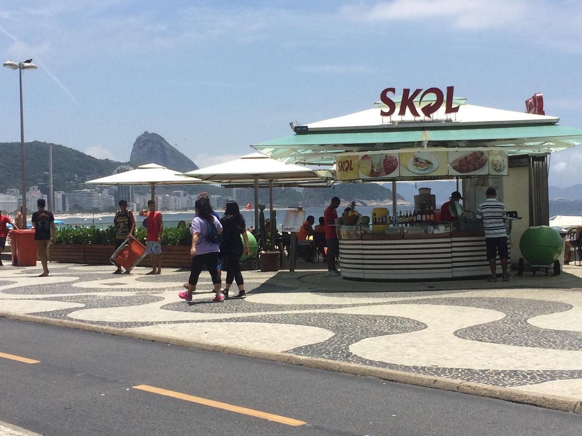Apartamento Copacabana - Quadra Da Praia Rio de Janeiro Eksteriør bilde