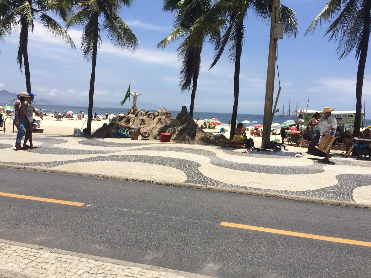 Apartamento Copacabana - Quadra Da Praia Rio de Janeiro Eksteriør bilde